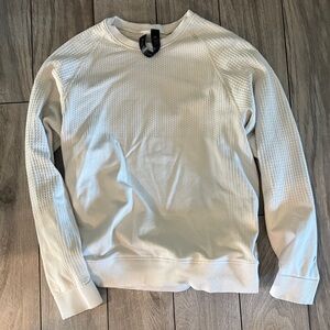 Lululemon Men's White Sweatshirt